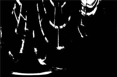 Soyut grunge monokrom arka planı. Vektör illüstrasyonu