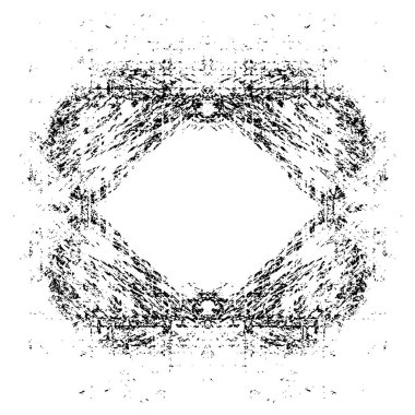 Soyut grunge monokrom arka planı. Vektör illüstrasyonu