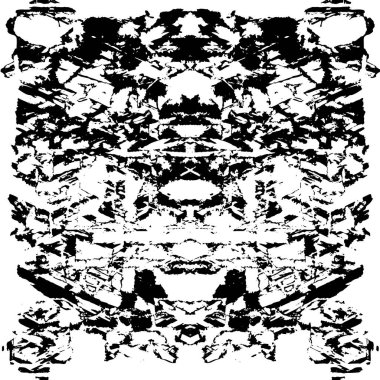 Soyut grunge monokrom arka planı. Vektör illüstrasyonu