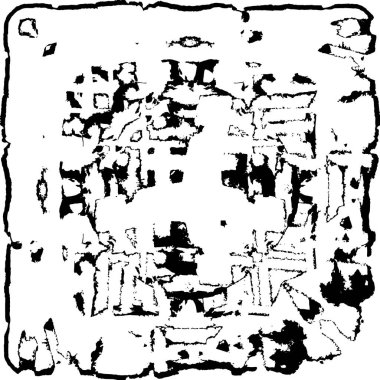 Soyut grunge monokrom arka planı. Vektör illüstrasyonu