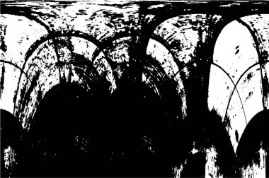 Soyut grunge monokrom arka planı. Vektör illüstrasyonu