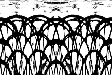 Soyut grunge monokrom arka planı. Vektör illüstrasyonu