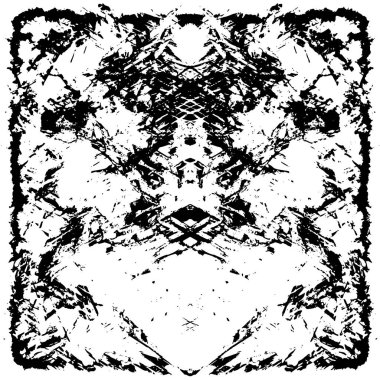 Soyut grunge monokrom arka planı. Vektör illüstrasyonu