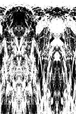 Soyut grunge monokrom arka planı. Vektör illüstrasyonu