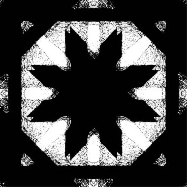 Soyut grunge monokrom arka planı. Vektör illüstrasyonu