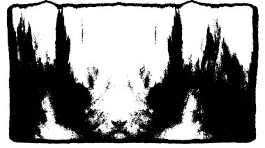 Soyut grunge monokrom arka planı. Vektör illüstrasyonu