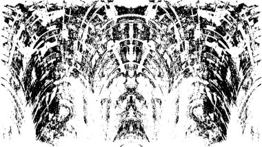 Soyut grunge monokrom arka planı. Vektör illüstrasyonu