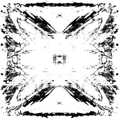 Soyut grunge monokrom arka planı. Vektör illüstrasyonu