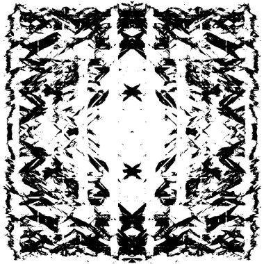 Soyut grunge monokrom arka planı. Vektör illüstrasyonu