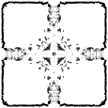 Soyut grunge monokrom arka planı. Vektör illüstrasyonu