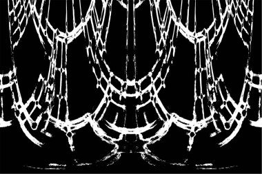 Soyut grunge monokrom arka planı. Vektör illüstrasyonu