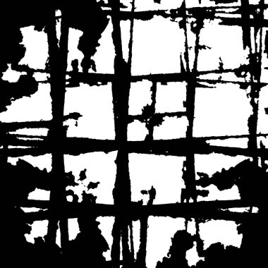 Soyut grunge monokrom arka planı. Vektör illüstrasyonu