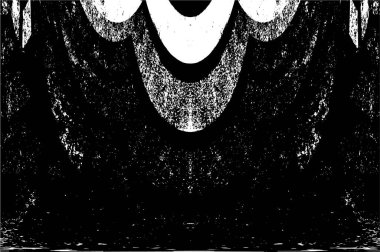 Soyut grunge monokrom arka planı. Vektör illüstrasyonu