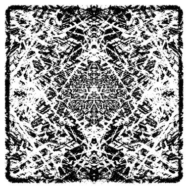 Soyut grunge monokrom arka planı. Vektör illüstrasyonu