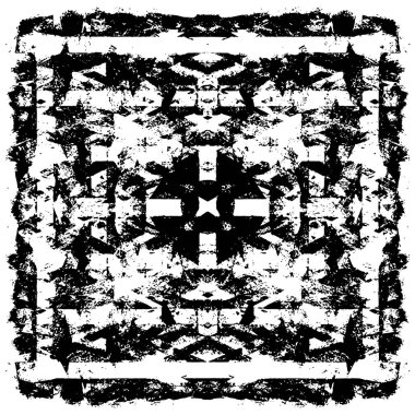 Soyut grunge monokrom arka planı. Vektör illüstrasyonu