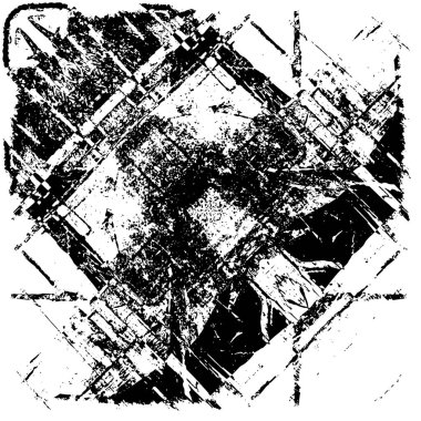 Soyut grunge monokrom arka planı. Vektör illüstrasyonu