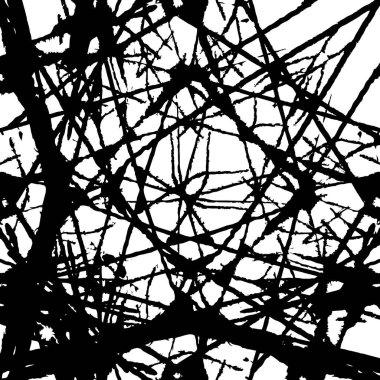 Soyut grunge monokrom arka planı. Vektör illüstrasyonu