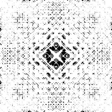 Soyut grunge monokrom arka planı. Vektör illüstrasyonu