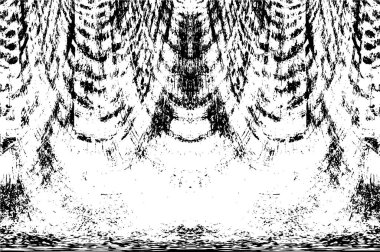 Soyut grunge monokrom arka planı. Vektör illüstrasyonu