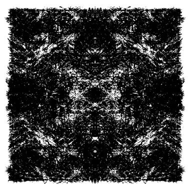 Soyut grunge monokrom arka planı. Vektör illüstrasyonu