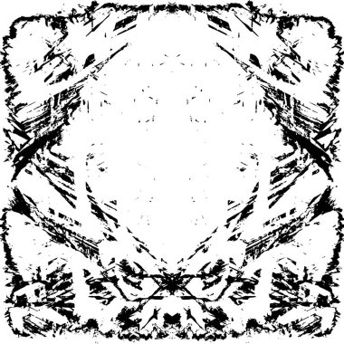 Soyut grunge monokrom arka planı. Vektör illüstrasyonu