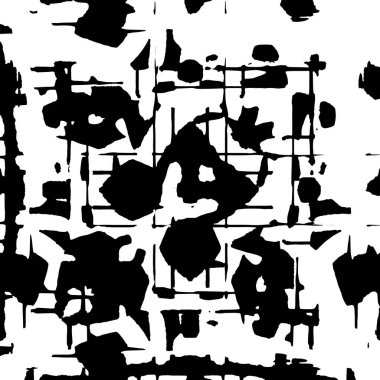 Soyut grunge monokrom arka planı. Vektör illüstrasyonu