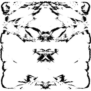 Soyut grunge monokrom arka planı. Vektör illüstrasyonu