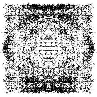 Soyut grunge monokrom arka planı. Vektör illüstrasyonu