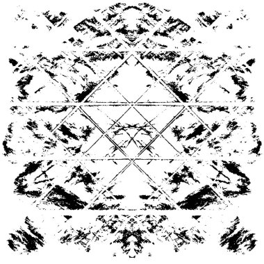 Soyut grunge monokrom arka planı. Vektör illüstrasyonu
