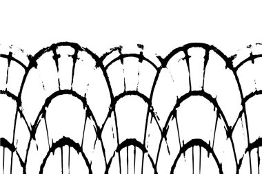 Soyut grunge monokrom arka planı. Vektör illüstrasyonu