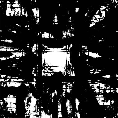 Soyut grunge monokrom arka planı. Vektör illüstrasyonu