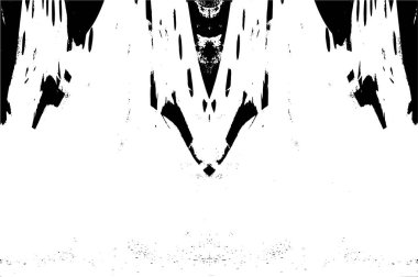 Soyut grunge monokrom arka planı. Vektör illüstrasyonu