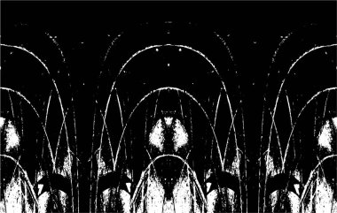 Soyut grunge monokrom arka planı. Vektör illüstrasyonu