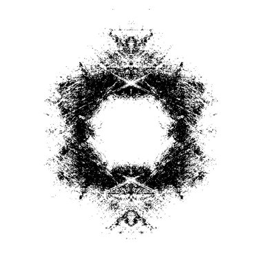 Soyut grunge monokrom arka planı. Vektör illüstrasyonu