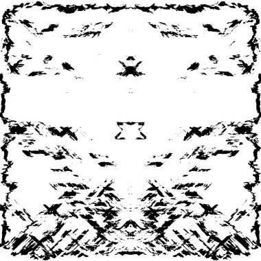 Soyut grunge monokrom arka planı. Vektör illüstrasyonu