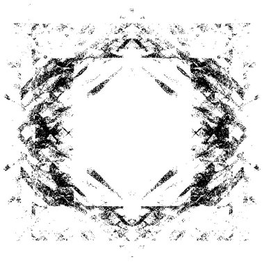 Soyut grunge monokrom arka planı. Vektör illüstrasyonu