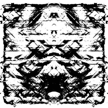 Soyut grunge monokrom arka planı. Vektör illüstrasyonu