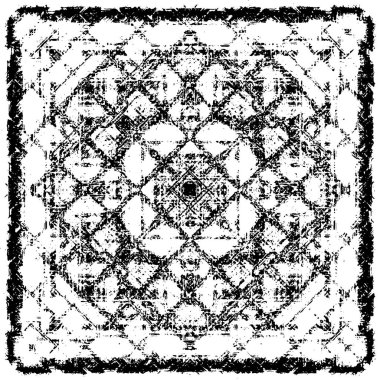 Soyut grunge monokrom arka planı. Vektör illüstrasyonu