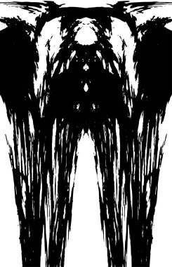 Soyut grunge monokrom arka planı. Vektör illüstrasyonu