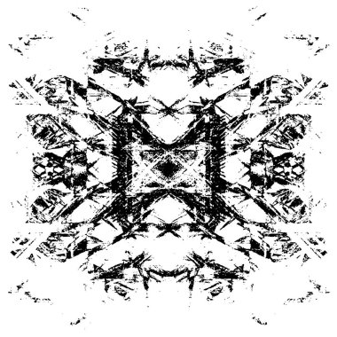 Soyut grunge monokrom arka planı. Vektör illüstrasyonu