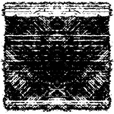 Soyut grunge monokrom arka planı. Vektör illüstrasyonu