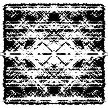 Soyut grunge monokrom arka planı. Vektör illüstrasyonu