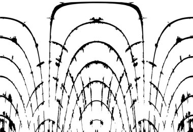 Soyut grunge monokrom arka planı. Vektör illüstrasyonu