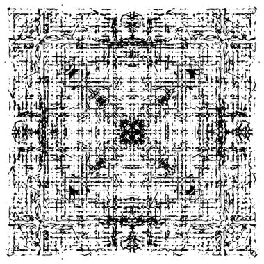 Soyut grunge monokrom arka planı. Vektör illüstrasyonu