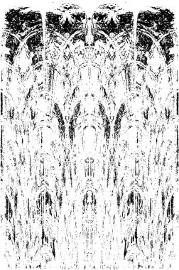 Soyut grunge monokrom arka planı. Vektör illüstrasyonu