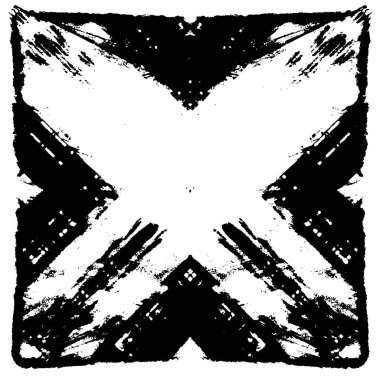 Soyut grunge monokrom arka planı. Vektör illüstrasyonu