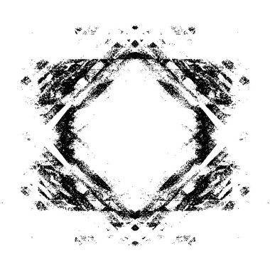 Soyut grunge monokrom arka planı. Vektör illüstrasyonu