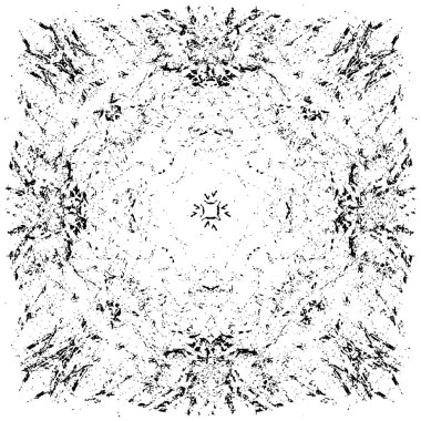 Soyut grunge monokrom arka planı. Vektör illüstrasyonu