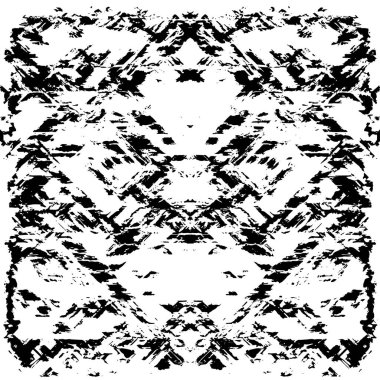 Soyut grunge monokrom arka planı. Vektör illüstrasyonu