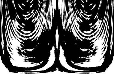 Soyut grunge monokrom arka planı. Vektör illüstrasyonu